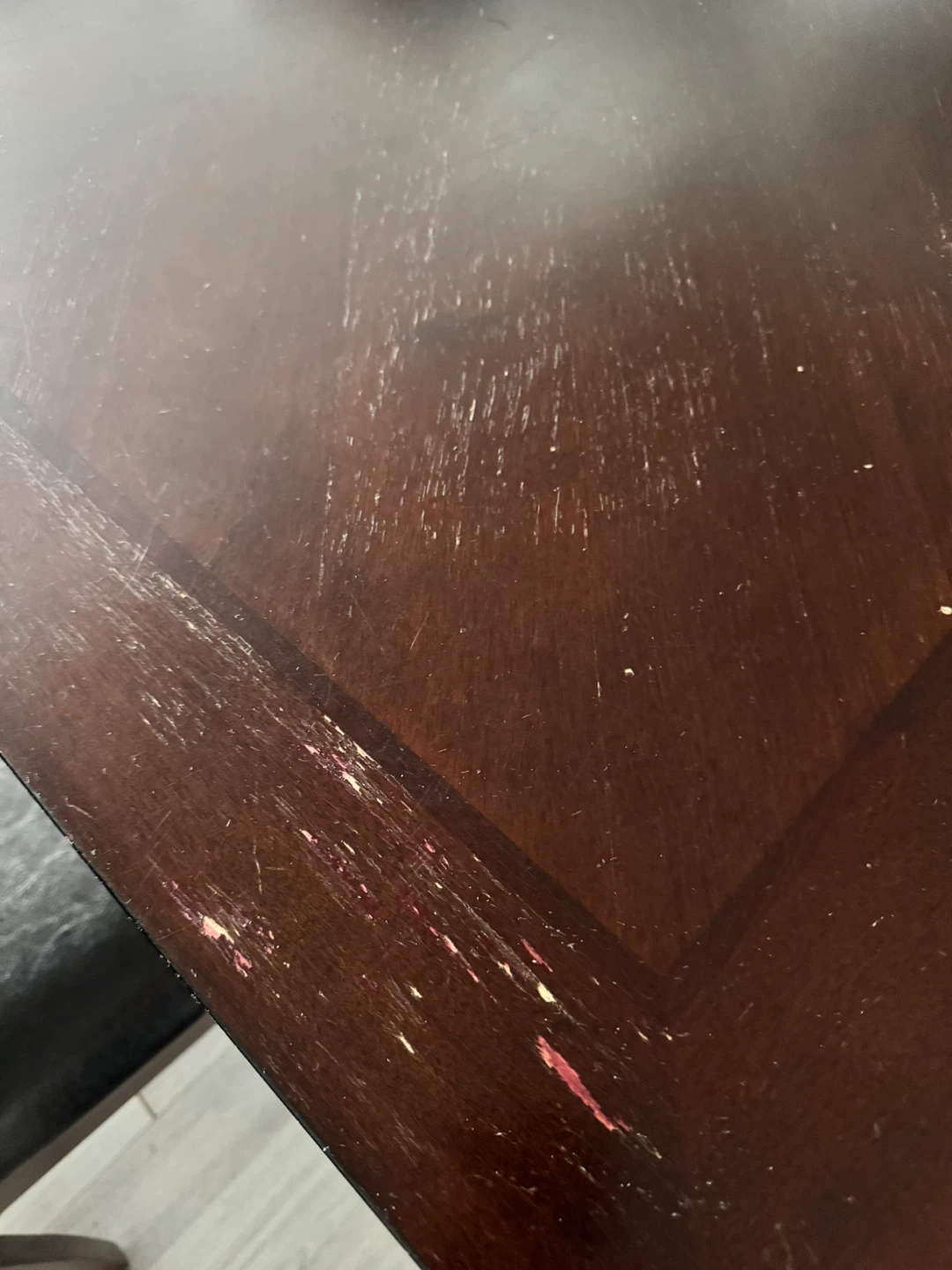 Wooden Dining Table with 6 Chairs - photo 2