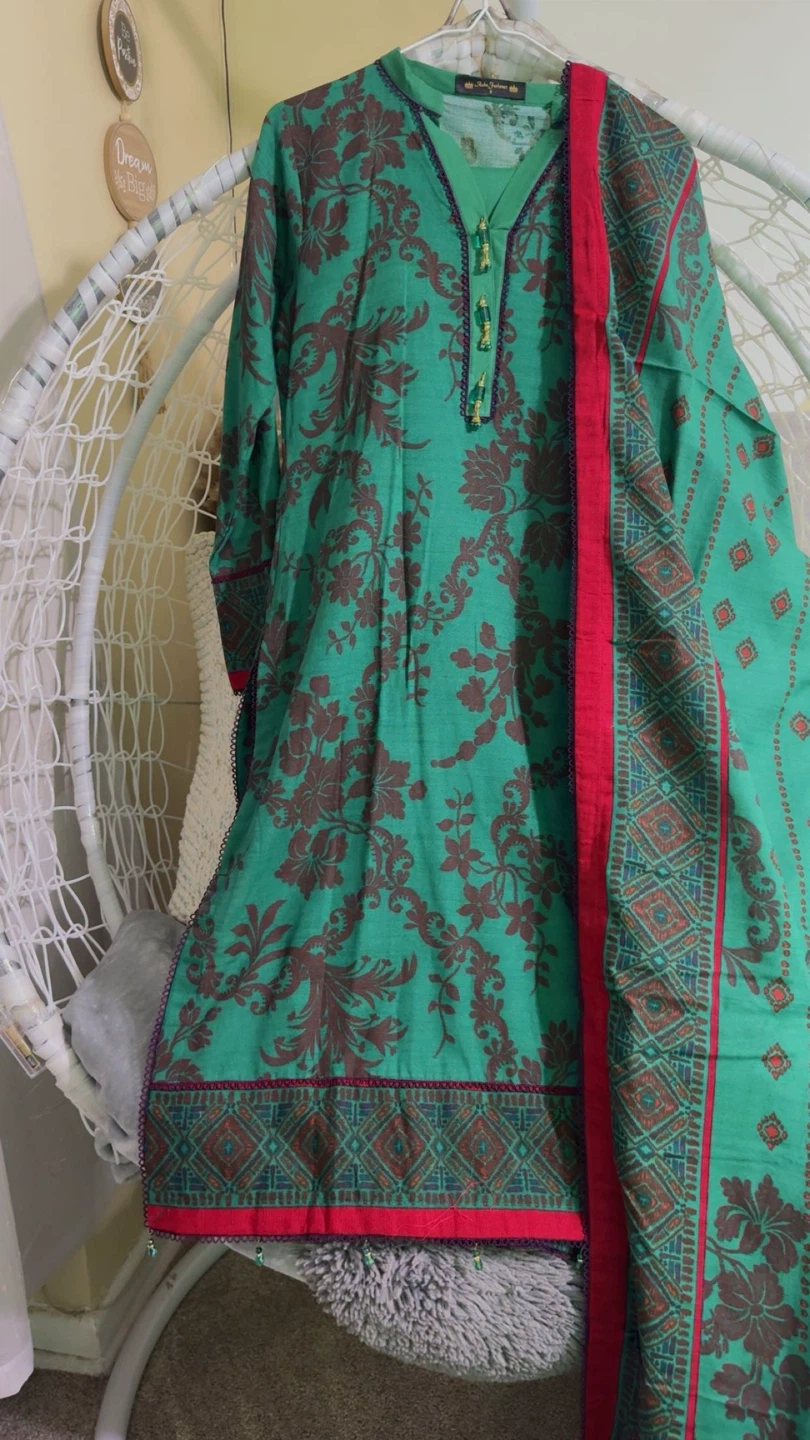 Khaddar Pakistani suit - photo 2