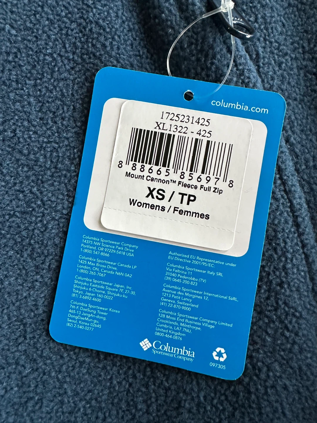 New Columbia Mount Cannon Fleece Full Zip Jacket - photo 4