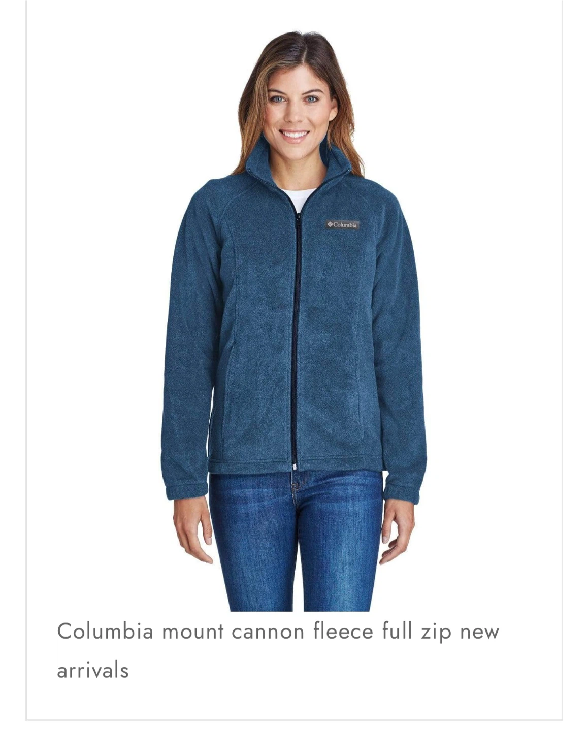 New Columbia Mount Cannon Fleece Full Zip Jacket