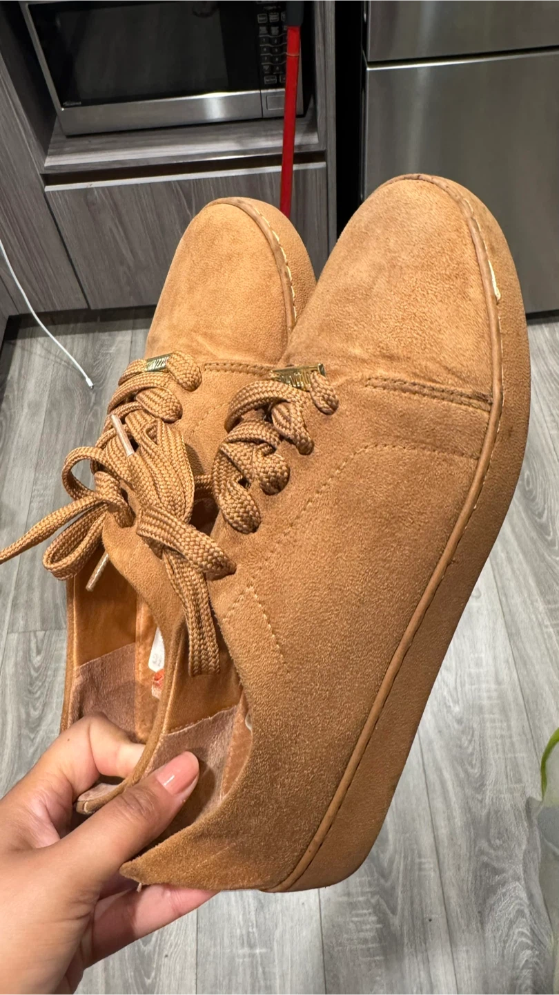 Brown Suede Sneakers