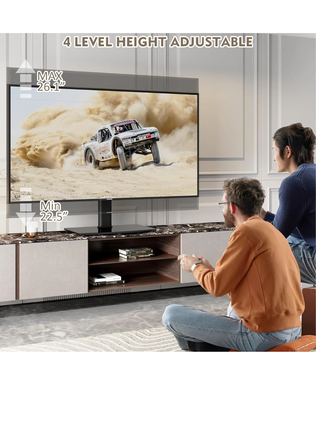 HEMUDU TV Stand for 27"-60" TVs - photo 4