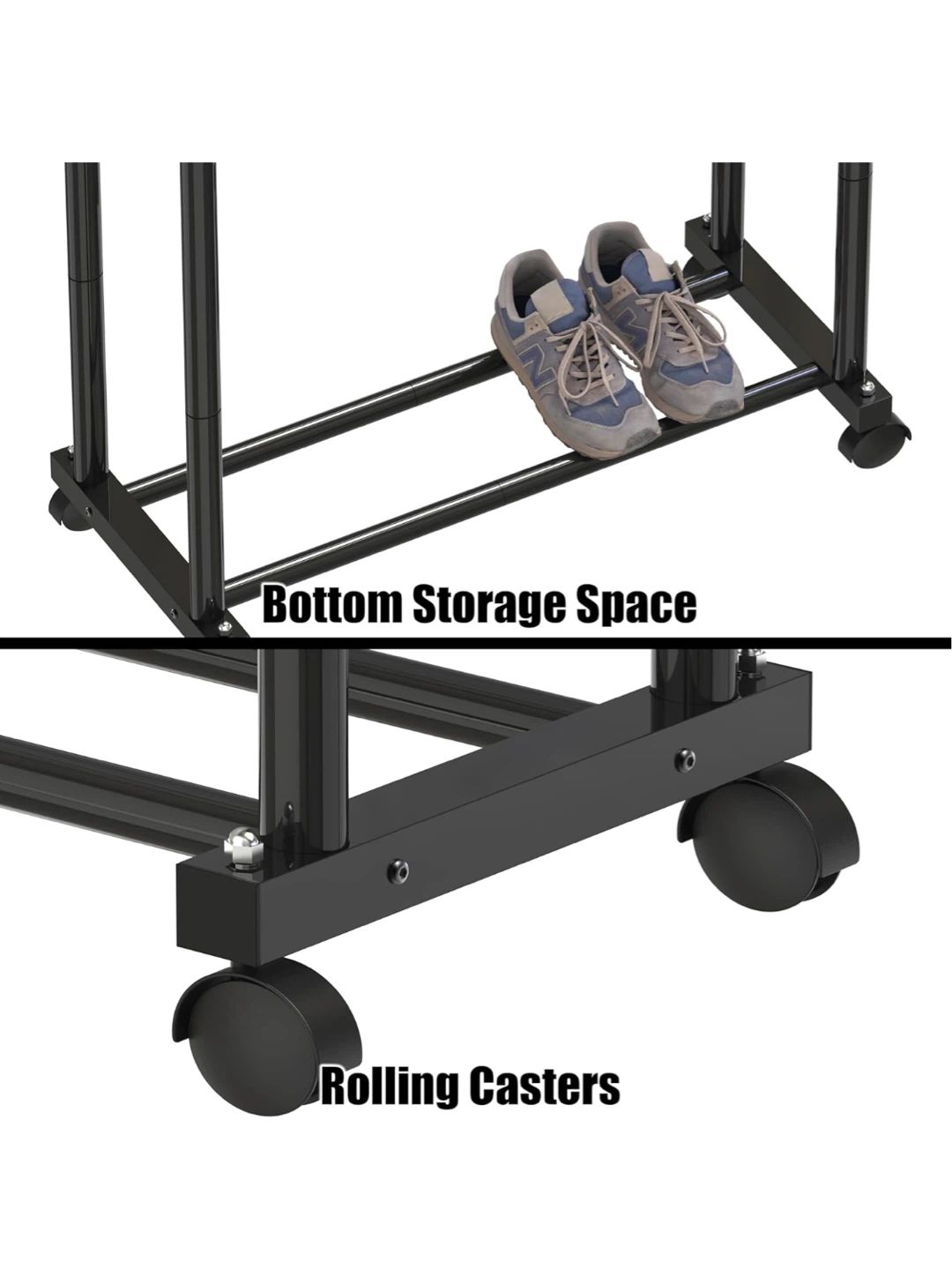 Simple Houseware Double Garment Rack - photo 5