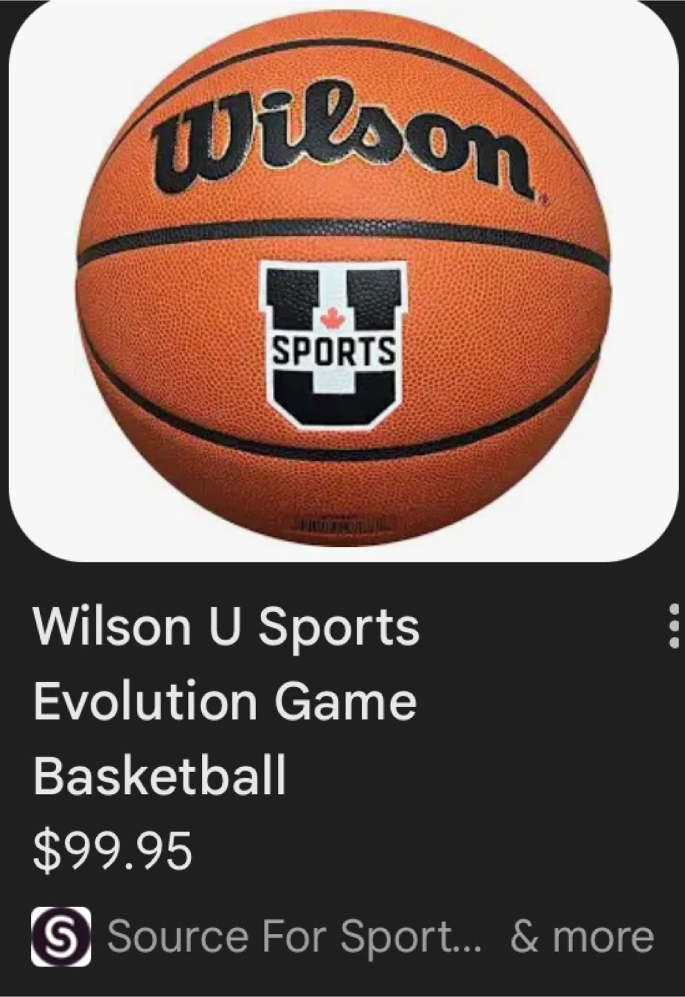 Wilson Evolution Game Basketball - photo 3
