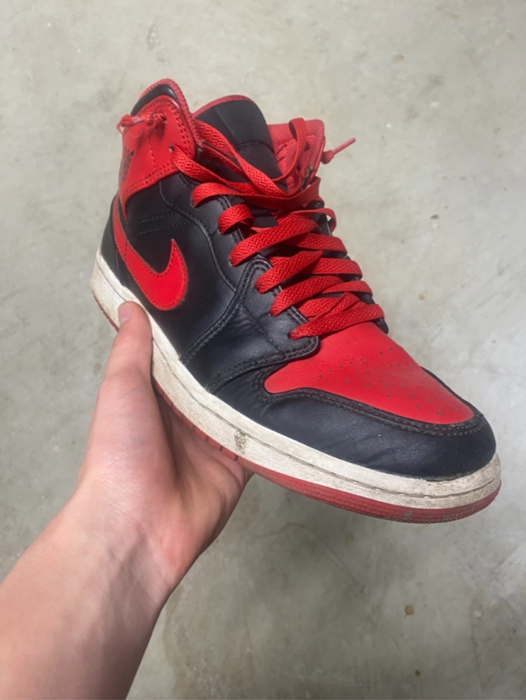 Air Jordan 1 Retro High OG "Bred" Size 10 - photo 2