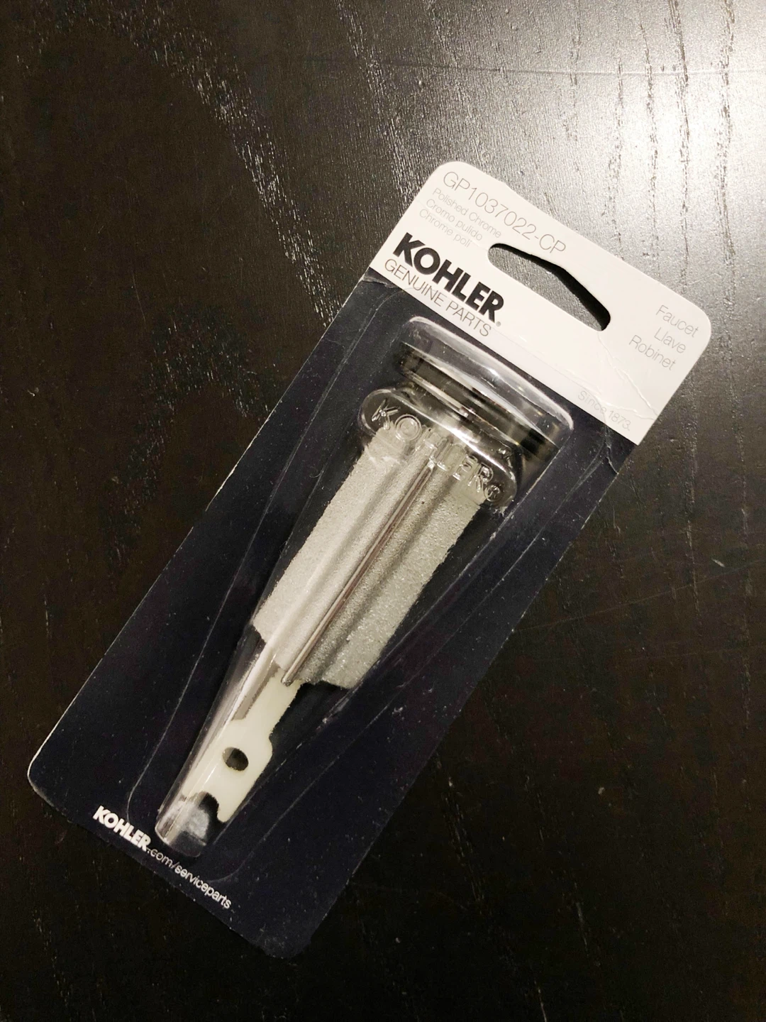 Brand New Kohler Drain Stopper With Metal Stem