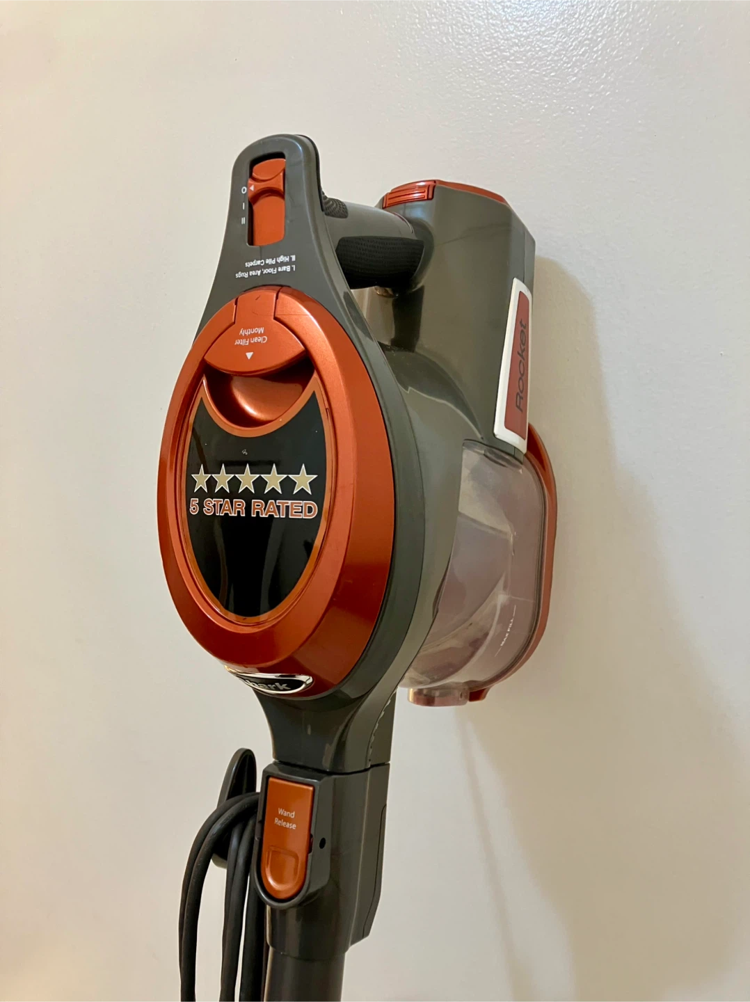 Shark Rocket HEPA Lightweight Bagless Vacuum - Works Perfectly - photo 3