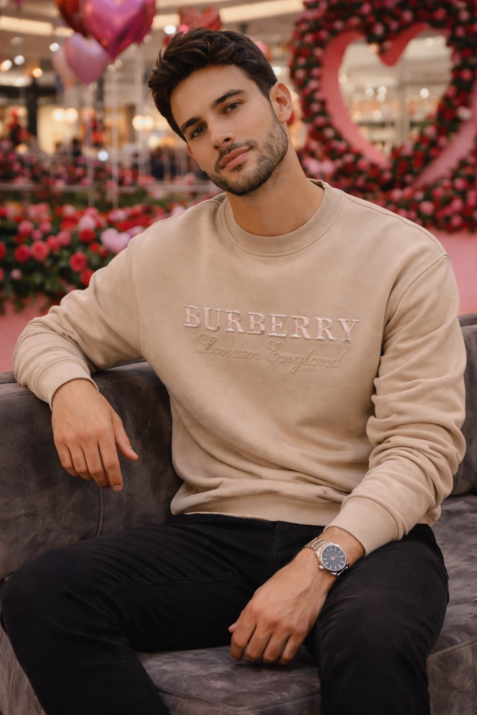 Burberry London England Crewneck Sweatshirt - photo 2