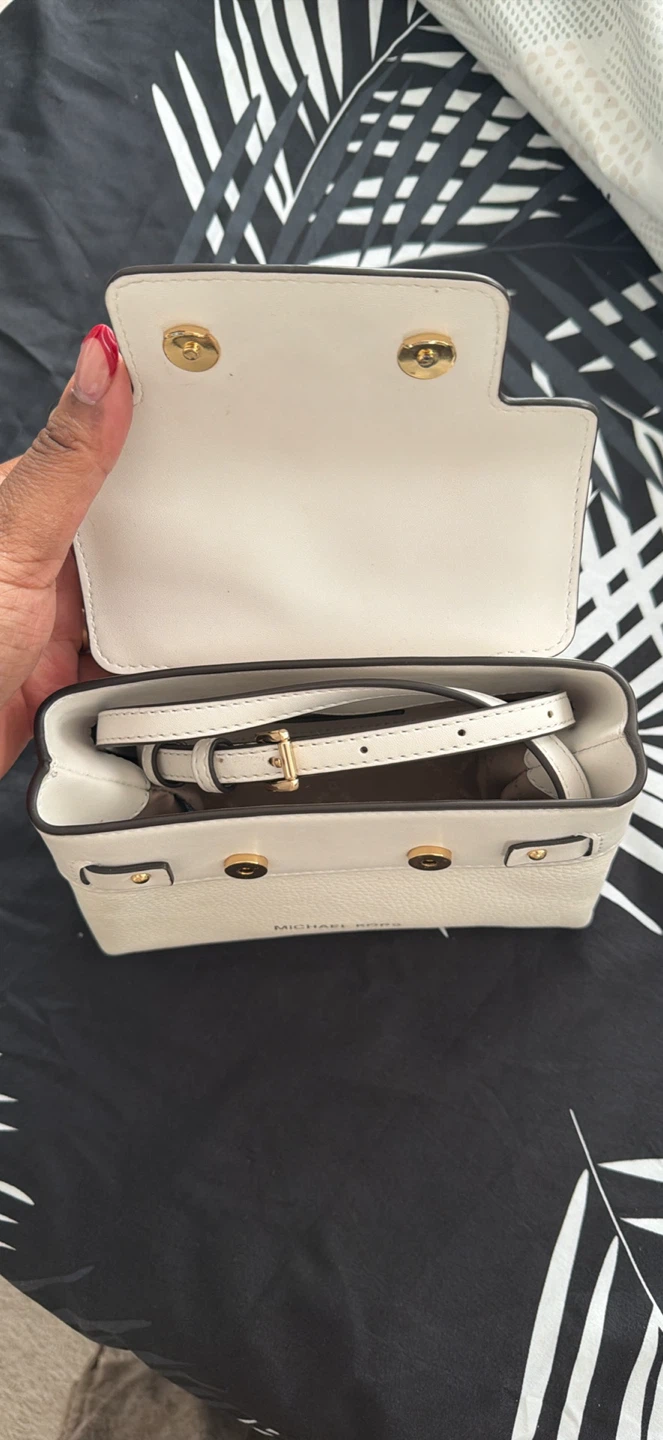 Michael Kors White Leather Satchel Bag - photo 2
