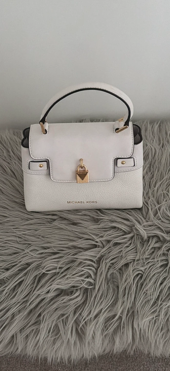 Michael Kors White Leather Satchel Bag - photo 5