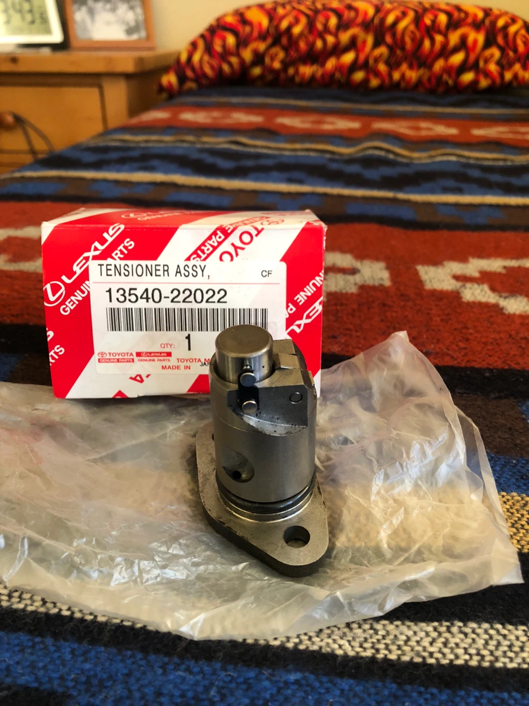 Genuine Toyota Engine Timing Chain Tensioner Assy 13540-22022 - photo 4