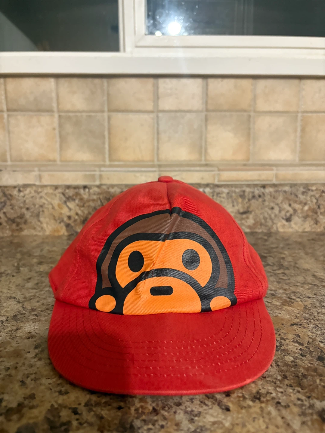 A Bathing Ape Baby Milo Red Cap