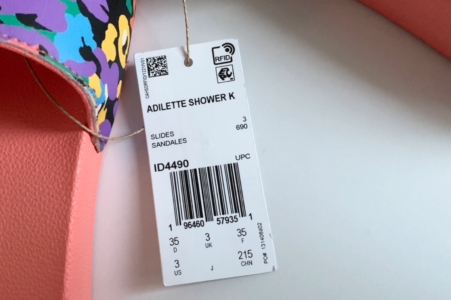Adidas Kids Slides/Sandal Girls Size 11 Adilette Shower K NEW - photo 4