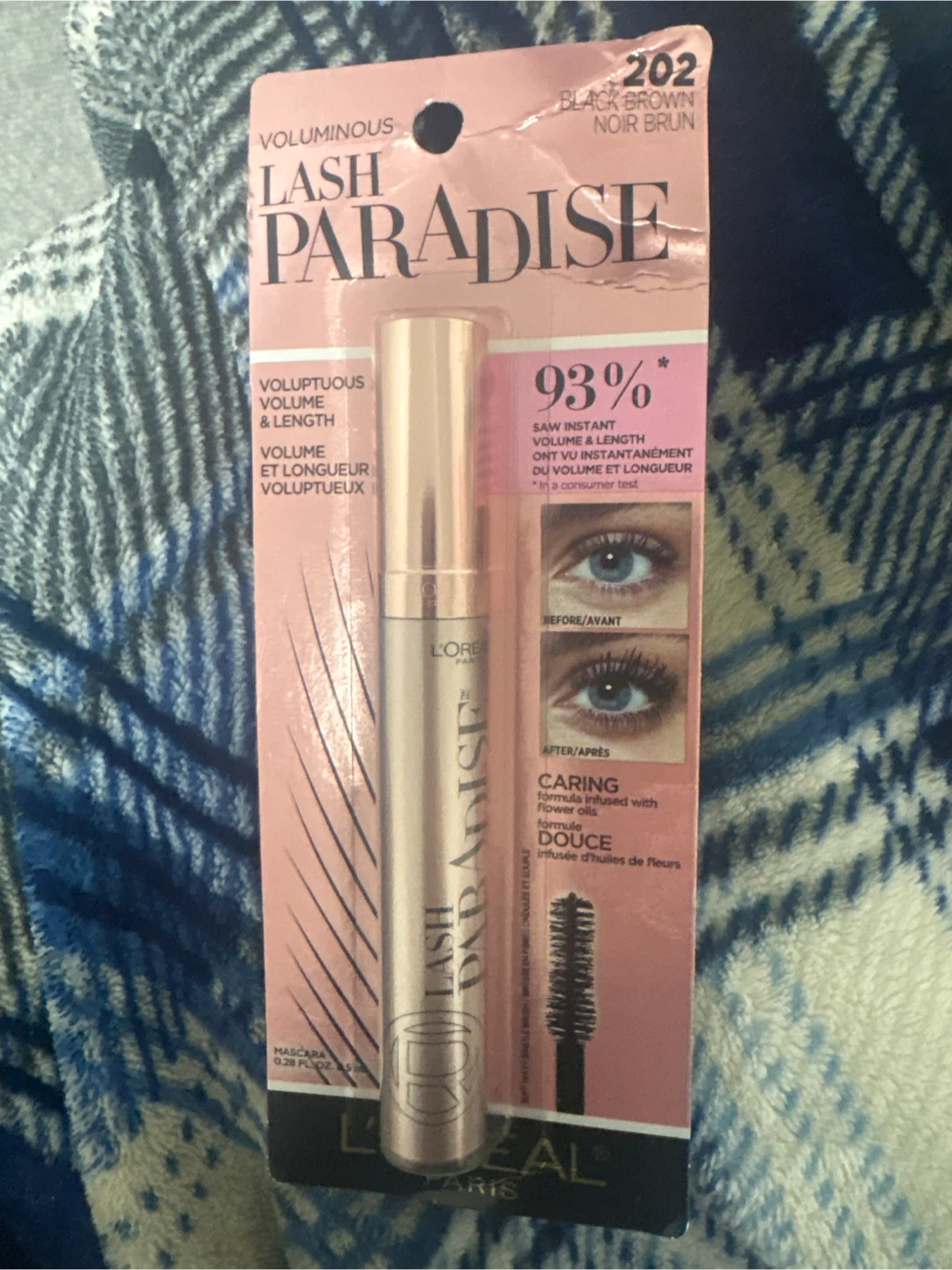 L'Oréal Voluminous Lash Paradise Mascara, Black Brown