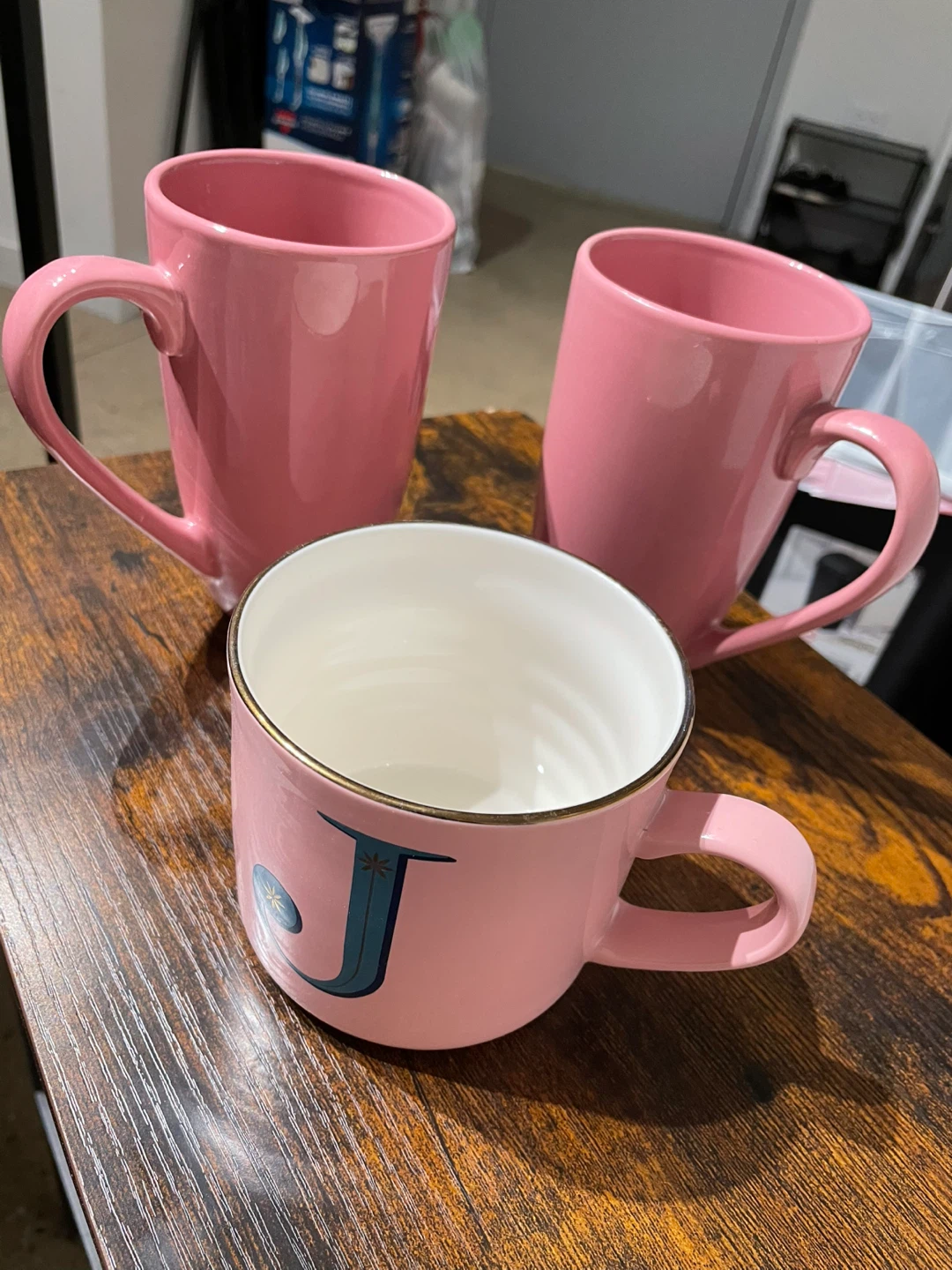 Pink Ceramic Mugs