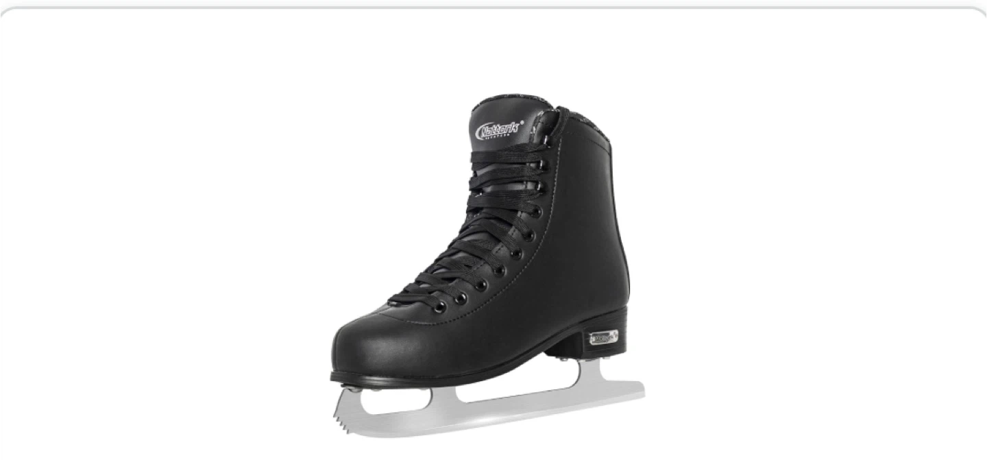 Nattork Figure Skates with Stainless Steel Blades