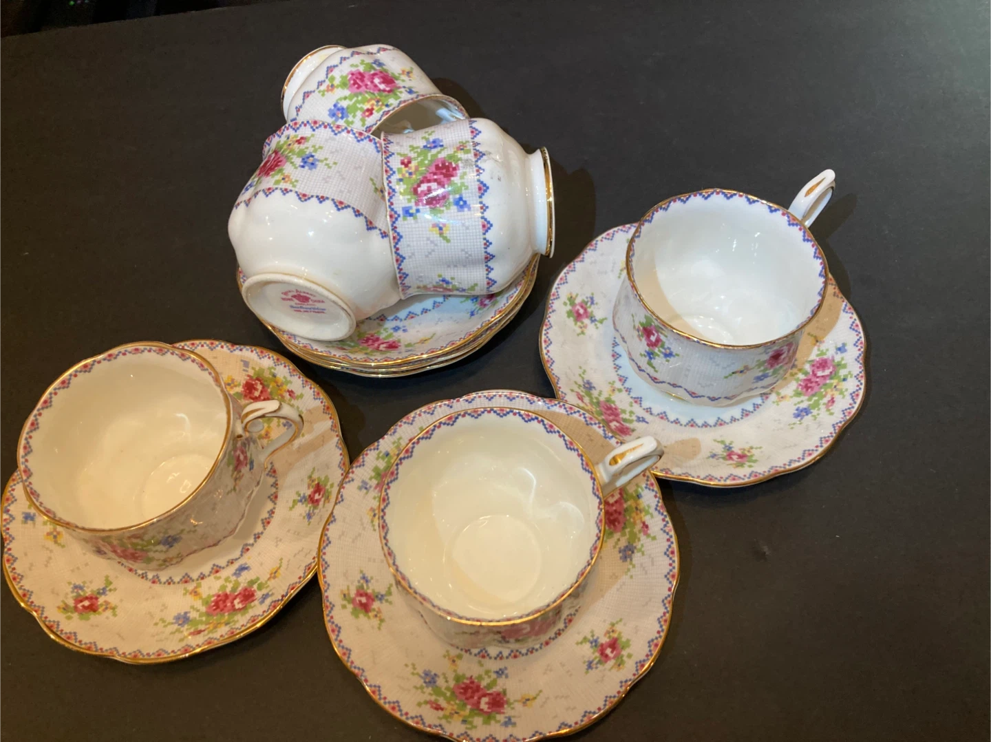 Royal Albert Bone China Teacup and Saucer Set