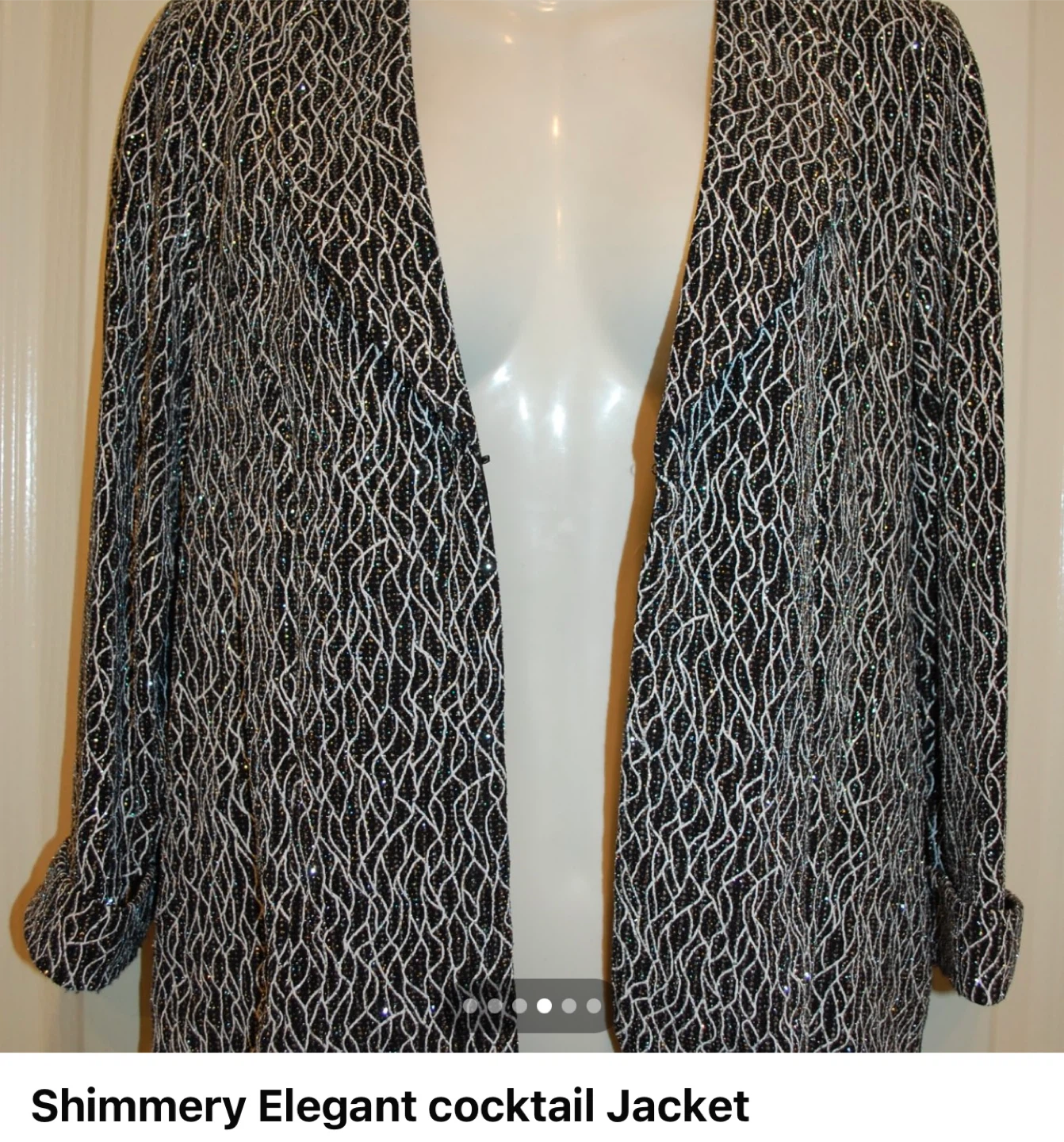 Traditions Shimmery Elegant Cocktail Jacket - photo 2
