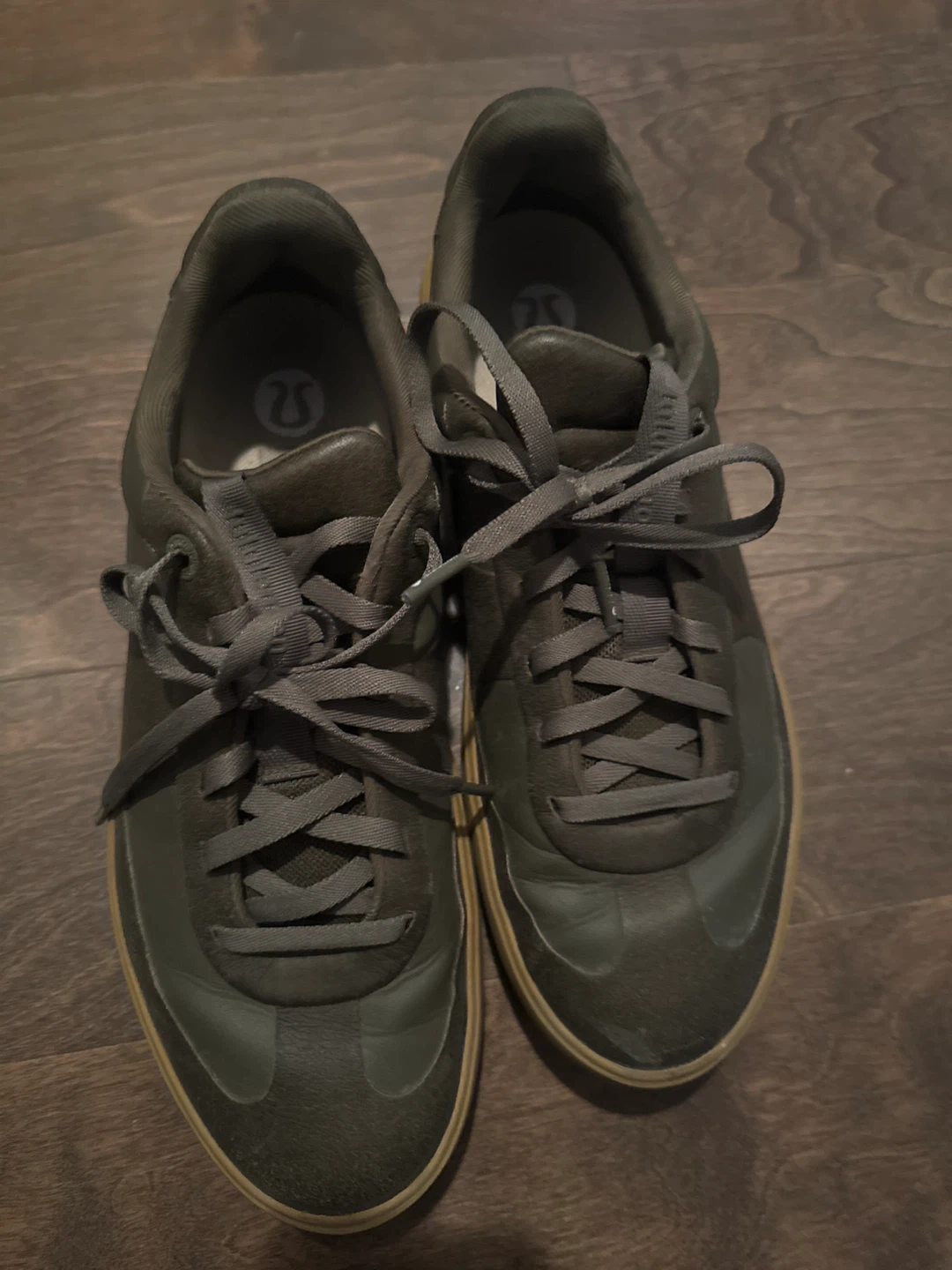 Lululemon Men's Sneakers - Olive Green