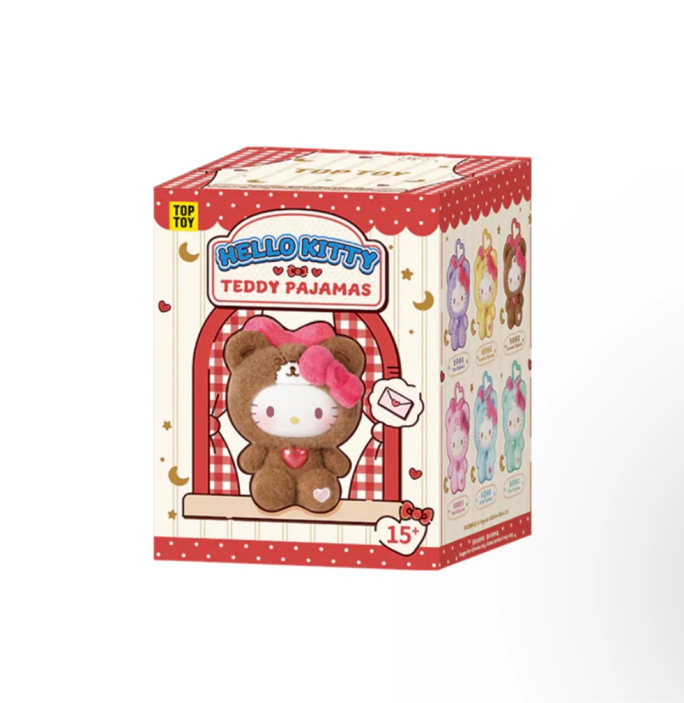 Hello Kitty Teddy Pajamas Blind Box Plush Pendant