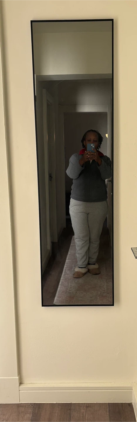 Tall Black Framed Mirror