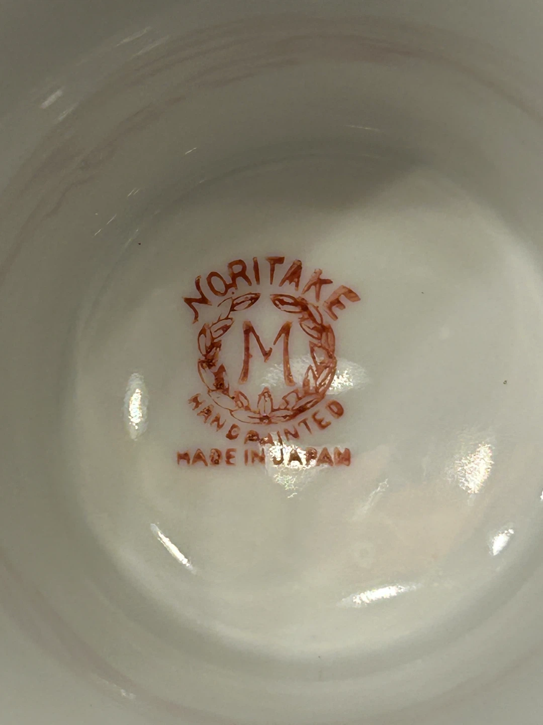 Noritake  Vintage Hand Painted Floral Pedestal Dish - photo 5