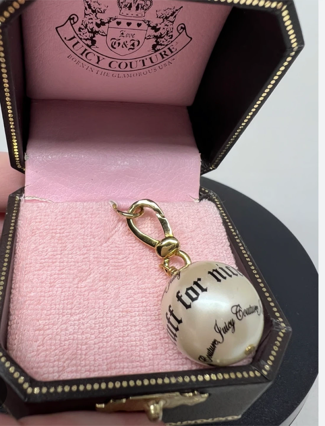 Juicy Couture Pearl Charm