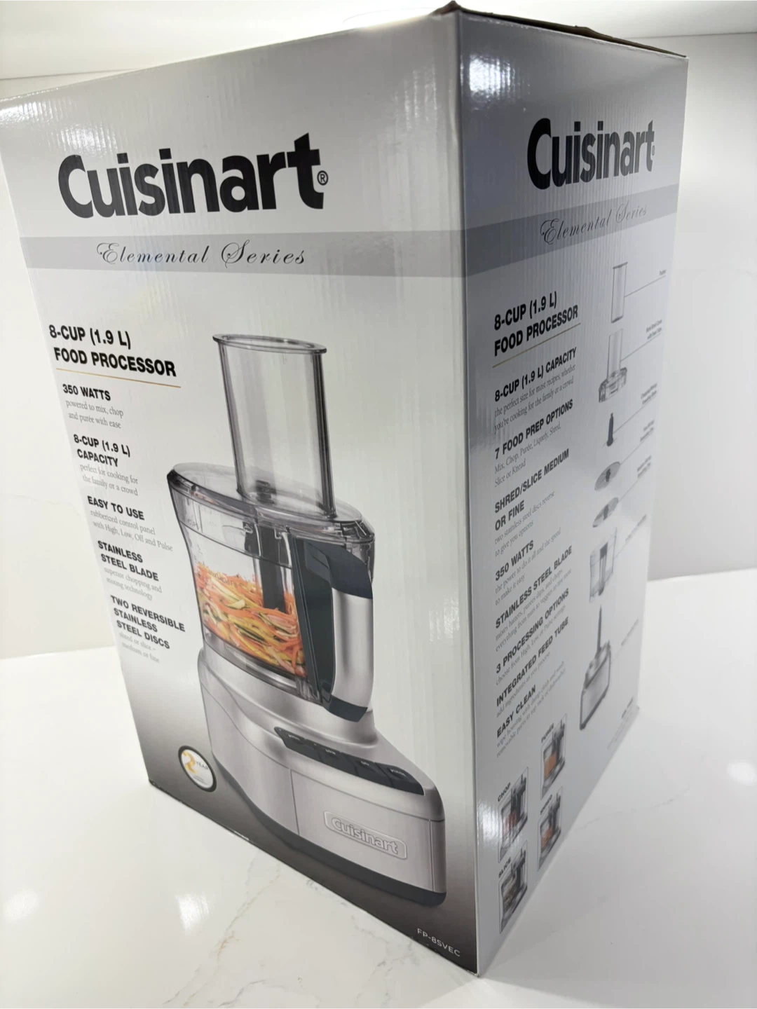 Cuisinart Food Processor 8 Cup FP-8VEC *NEW* - photo 4