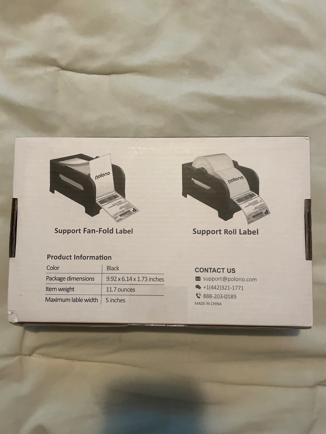 Polono Label Holder for Roll and Fan-Fold Labels - photo 2