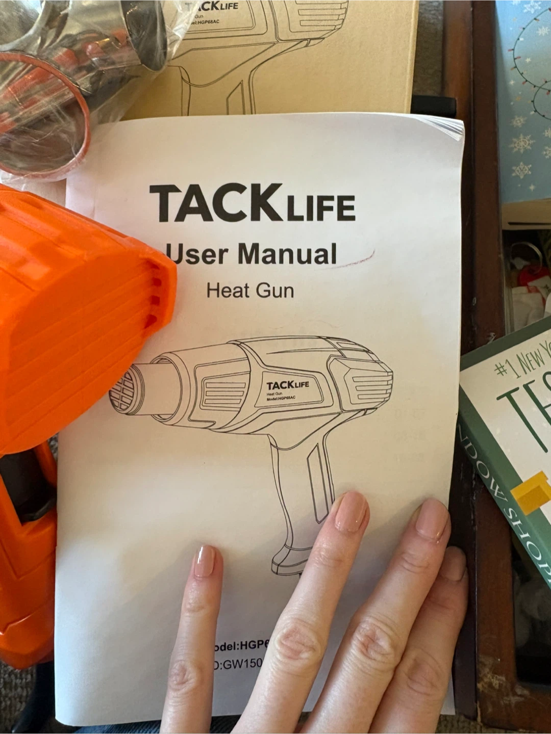 TACKLIFE Heat Gun HGP68AC with Accessories - photo 5