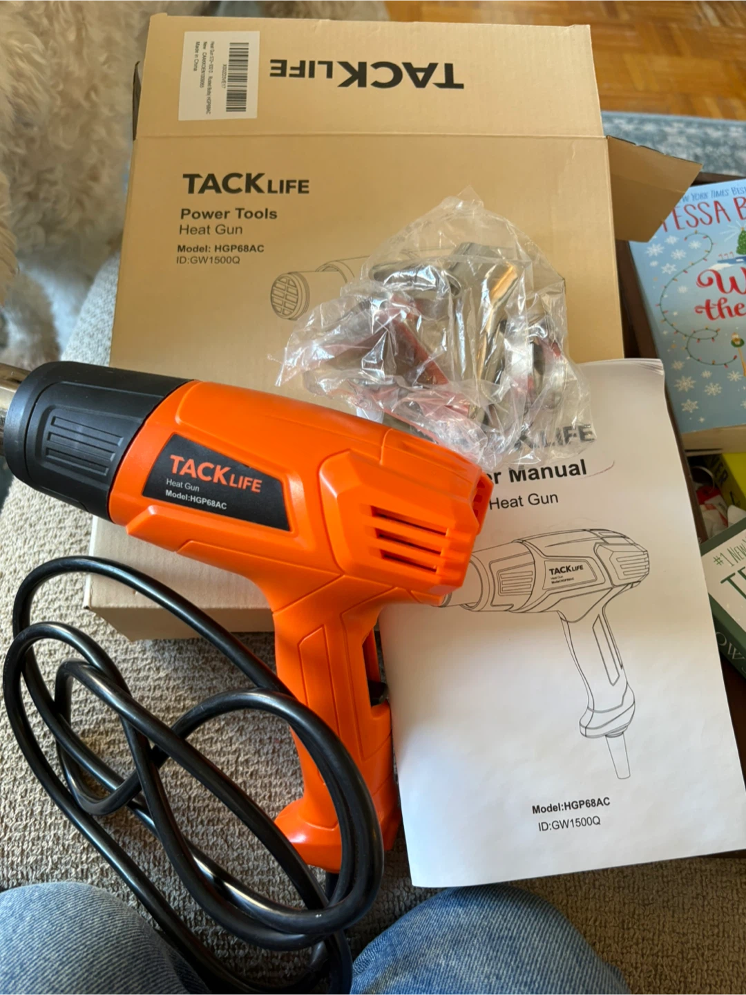 TACKLIFE Heat Gun HGP68AC with Accessories - photo 2