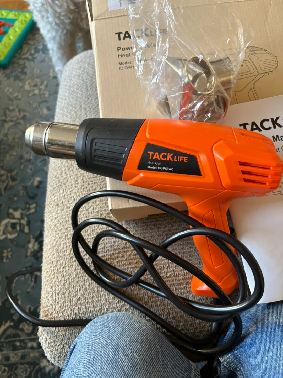 TACKLIFE Heat Gun HGP68AC with Accessories - photo 4