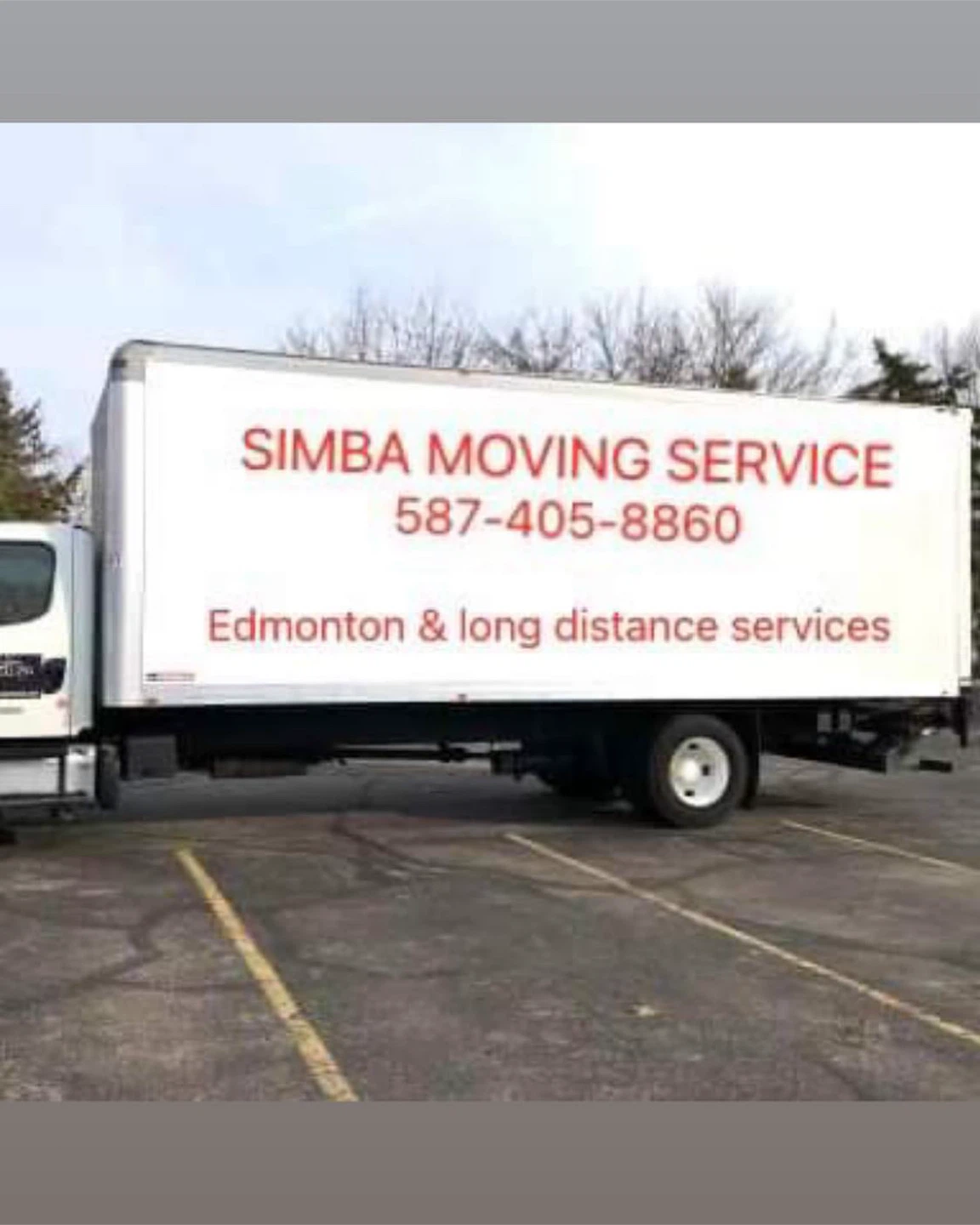Simba Moving Service Truck