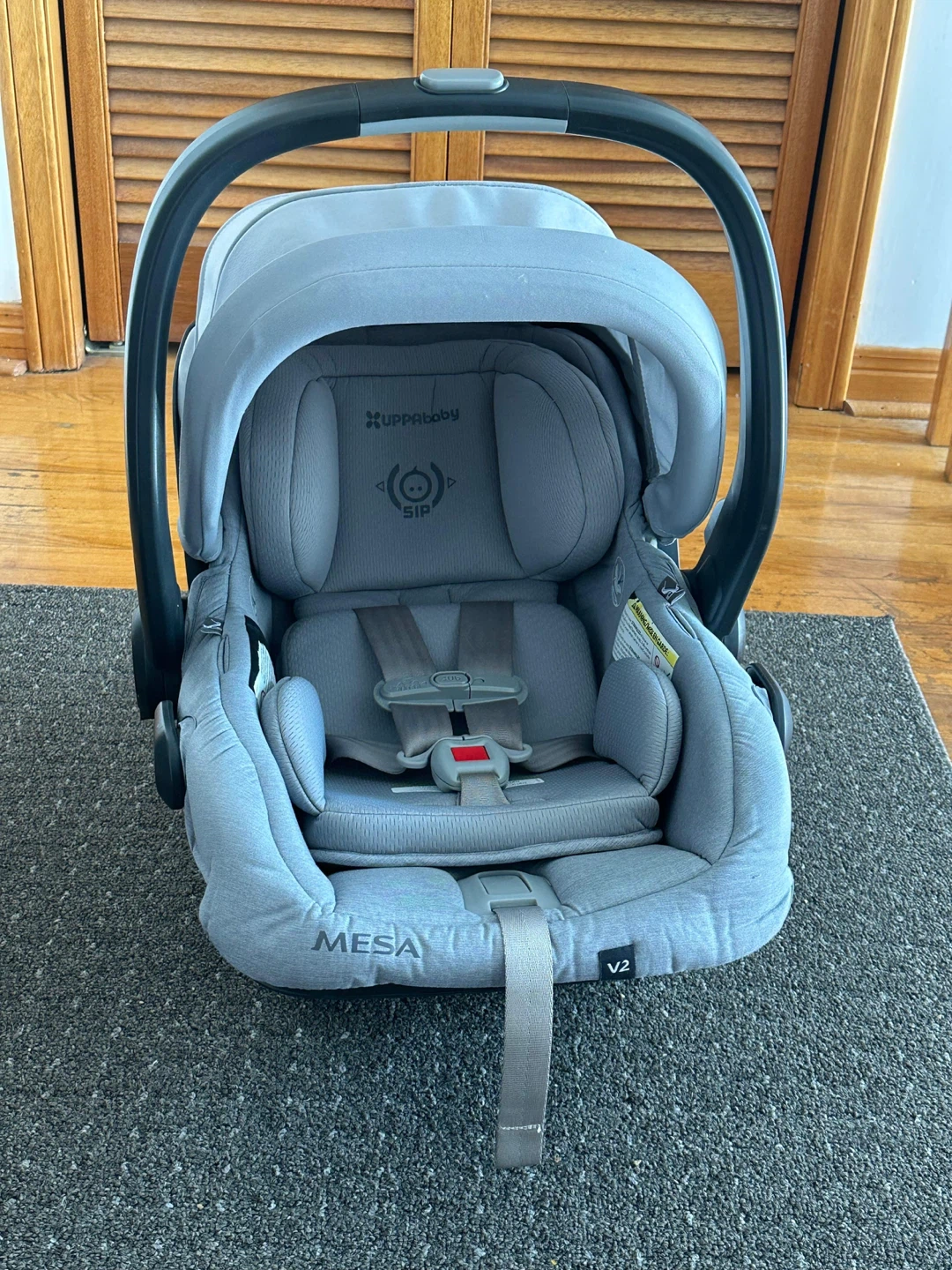 UPPAbaby MESA V2 Infant Car Seat and Base with Ghanoush cover - photo 3