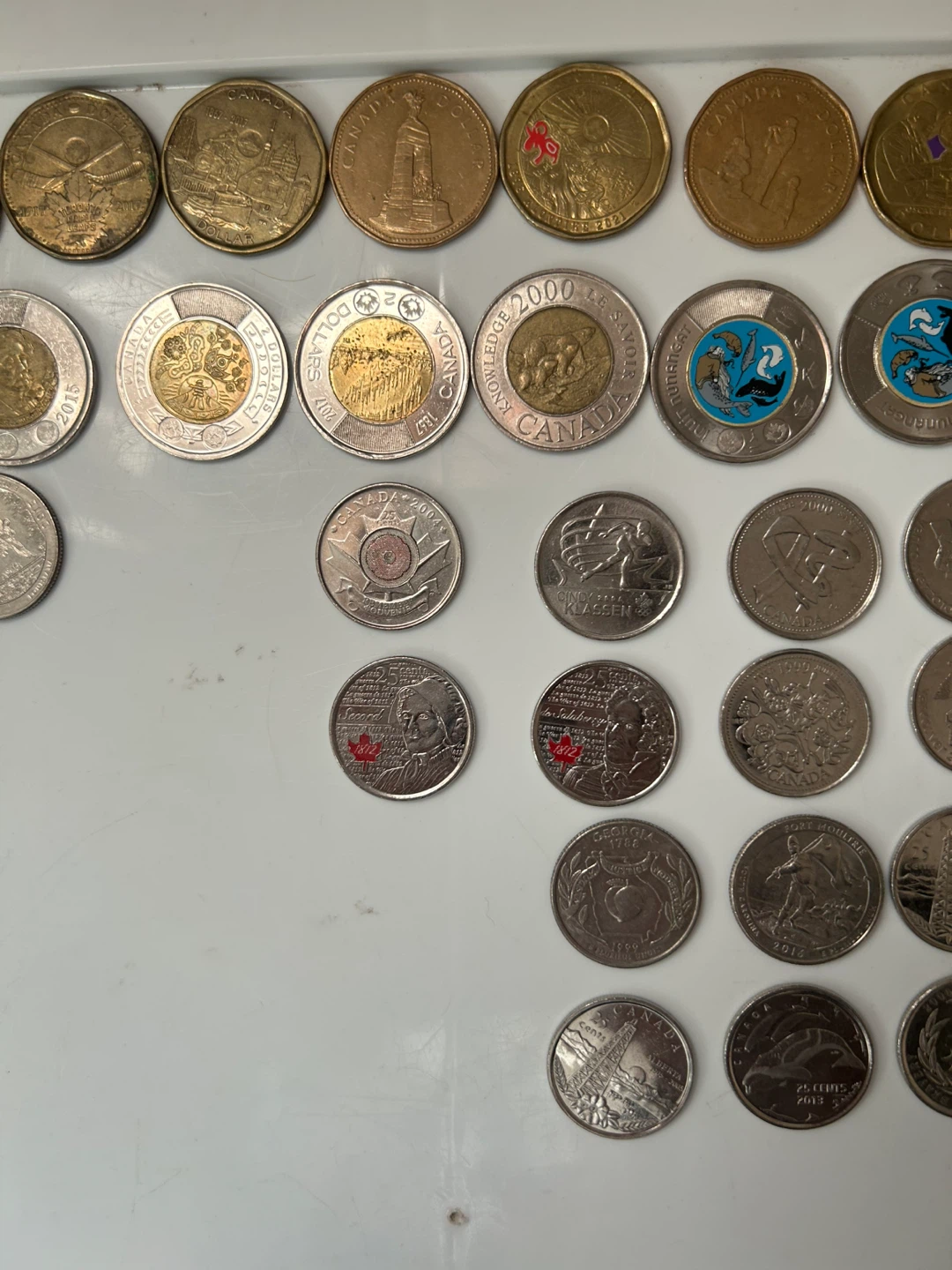 Assorted Canadian and US Coins - photo 2