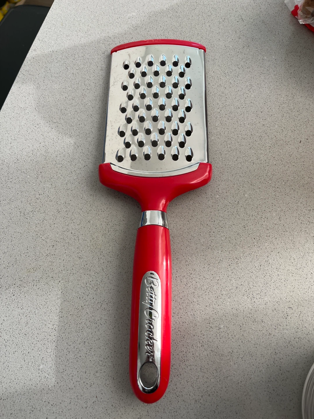 Betty Crocker 4-Sided Box Grater - Red