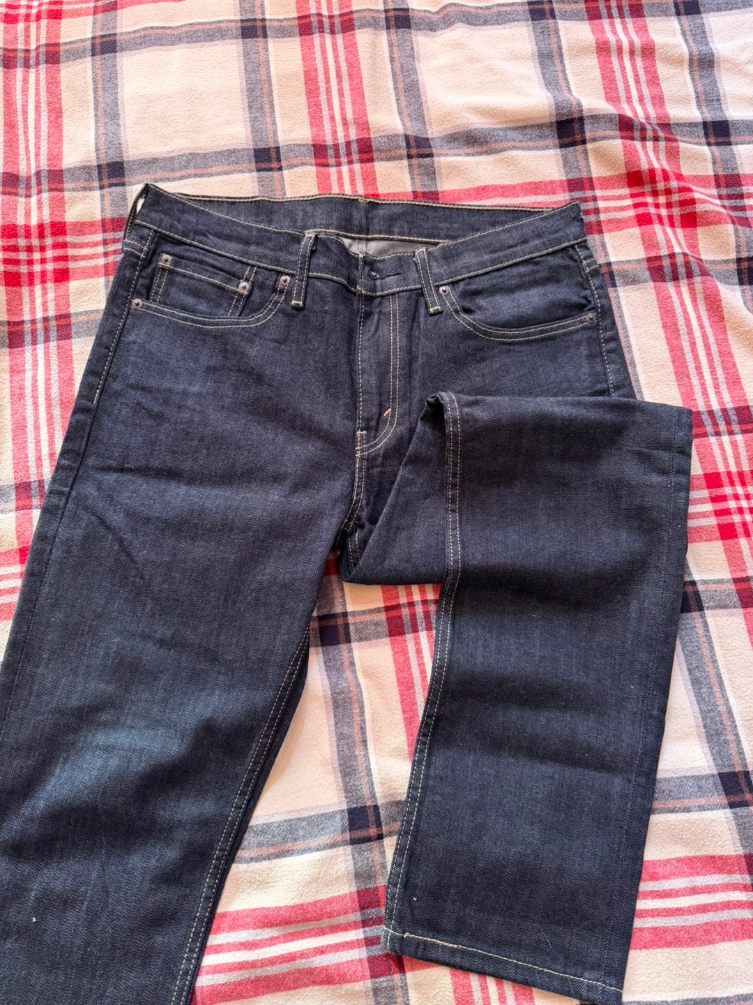 Levi's Dark Wash Denim Jeans - photo 2