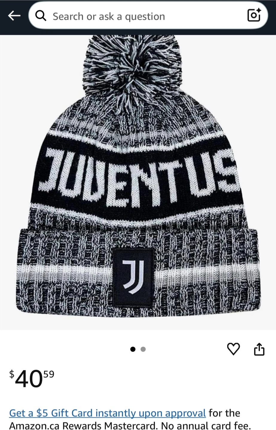 Juventus Reversible Beanie