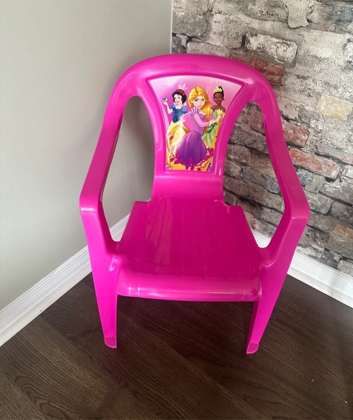 Kids Princess Plastic Chair