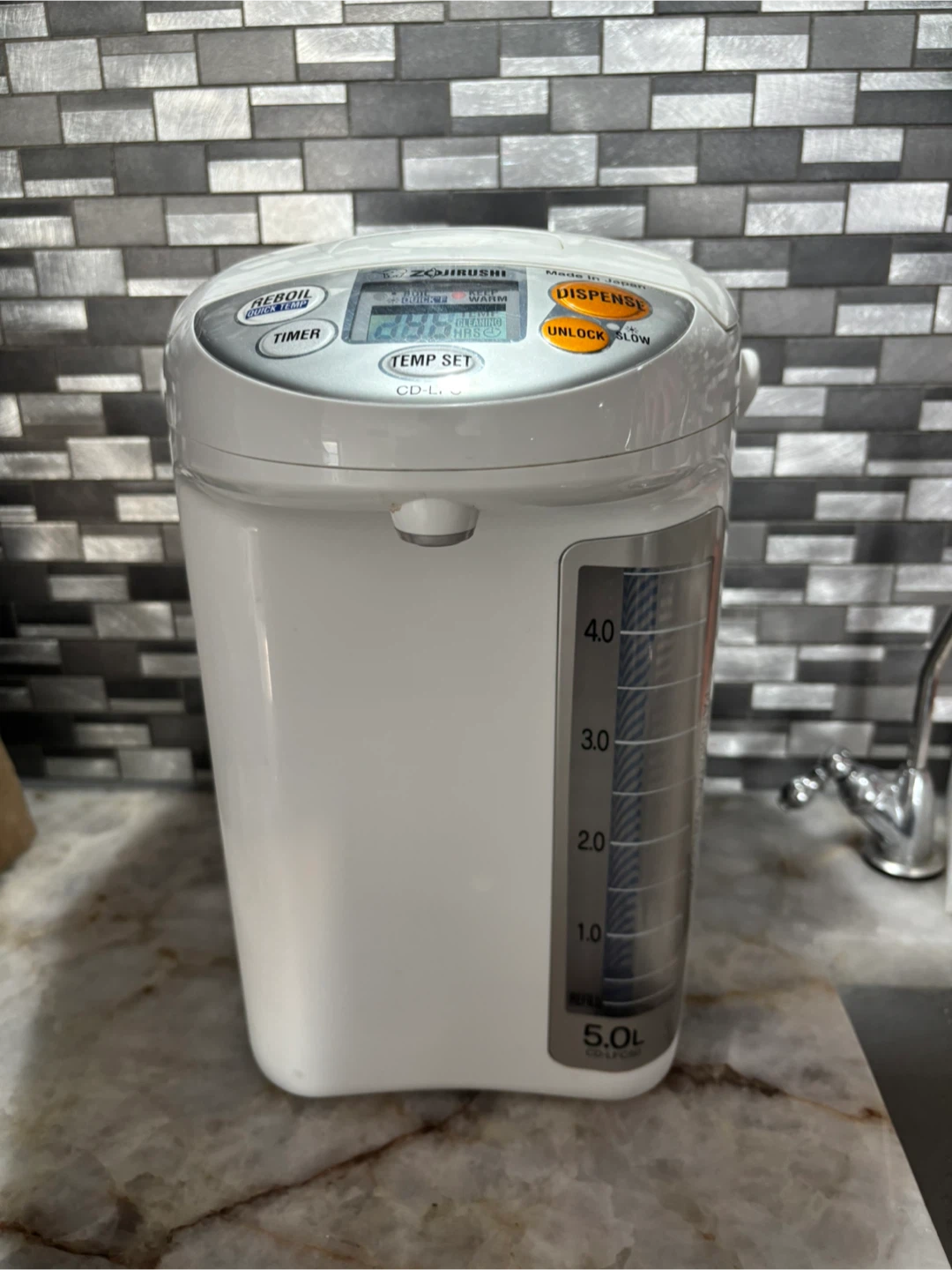 Zojirushi 5.0L Electric Water Boiler and Warmer - photo 3