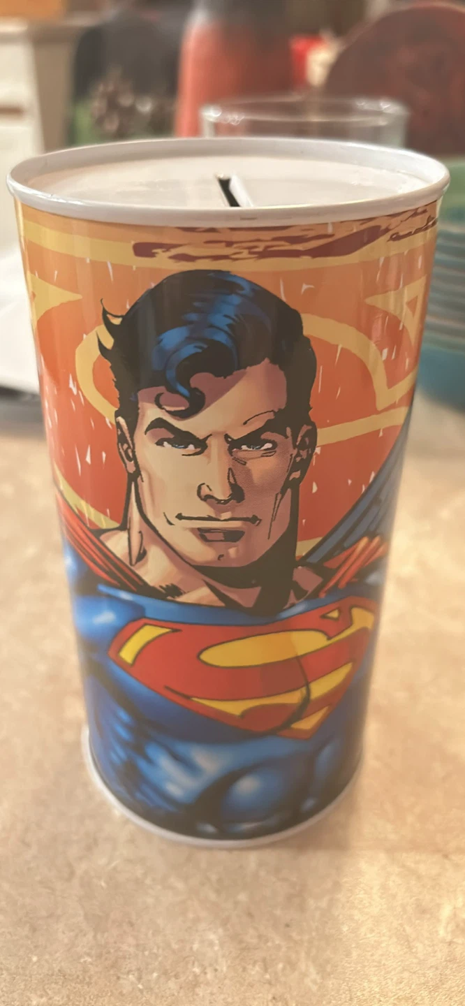 Superman piggy bank
