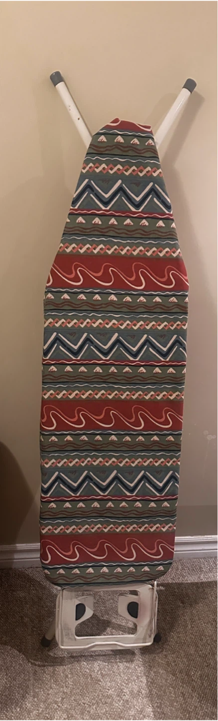 Ironing Board with Patterned Cover