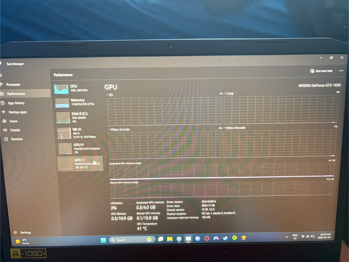 Acer Nitro 5 Laptop with NVIDIA GeForce GTX 1650 - photo 4