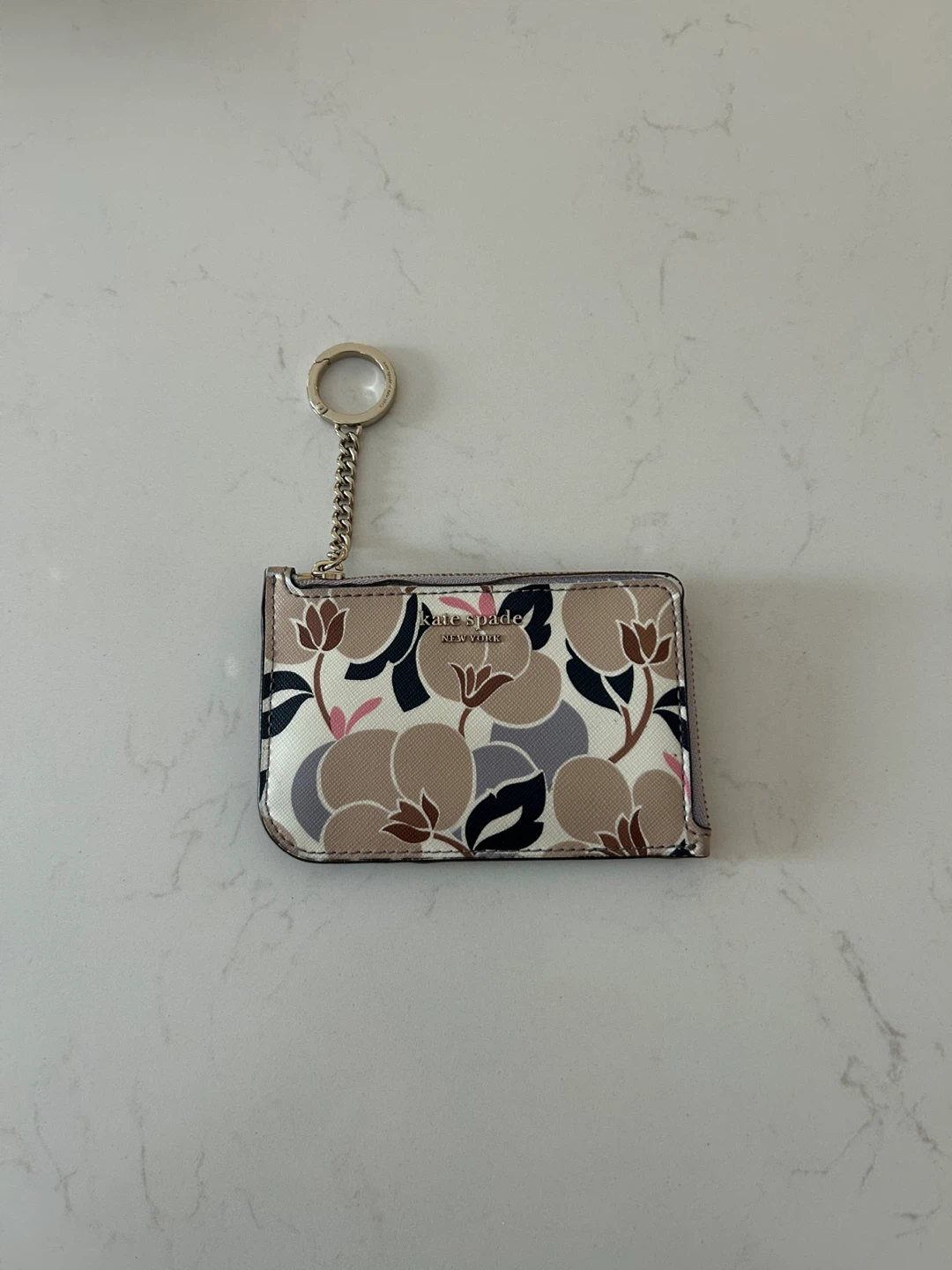 Kate Spade New York Card Holder Wallet with Keychain