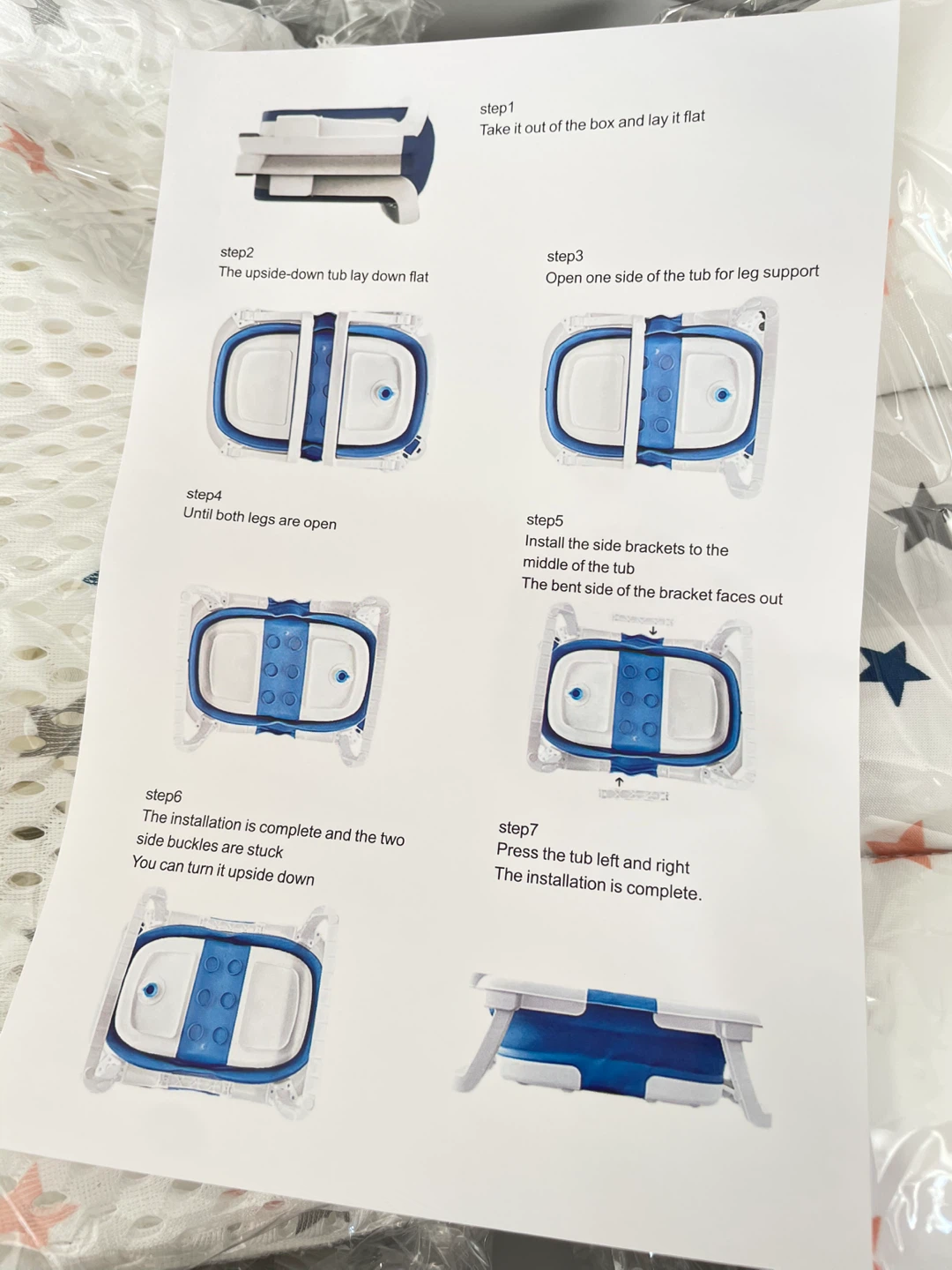 Brand new leBebey Collapsible Portable Baby Bathtub - photo 5