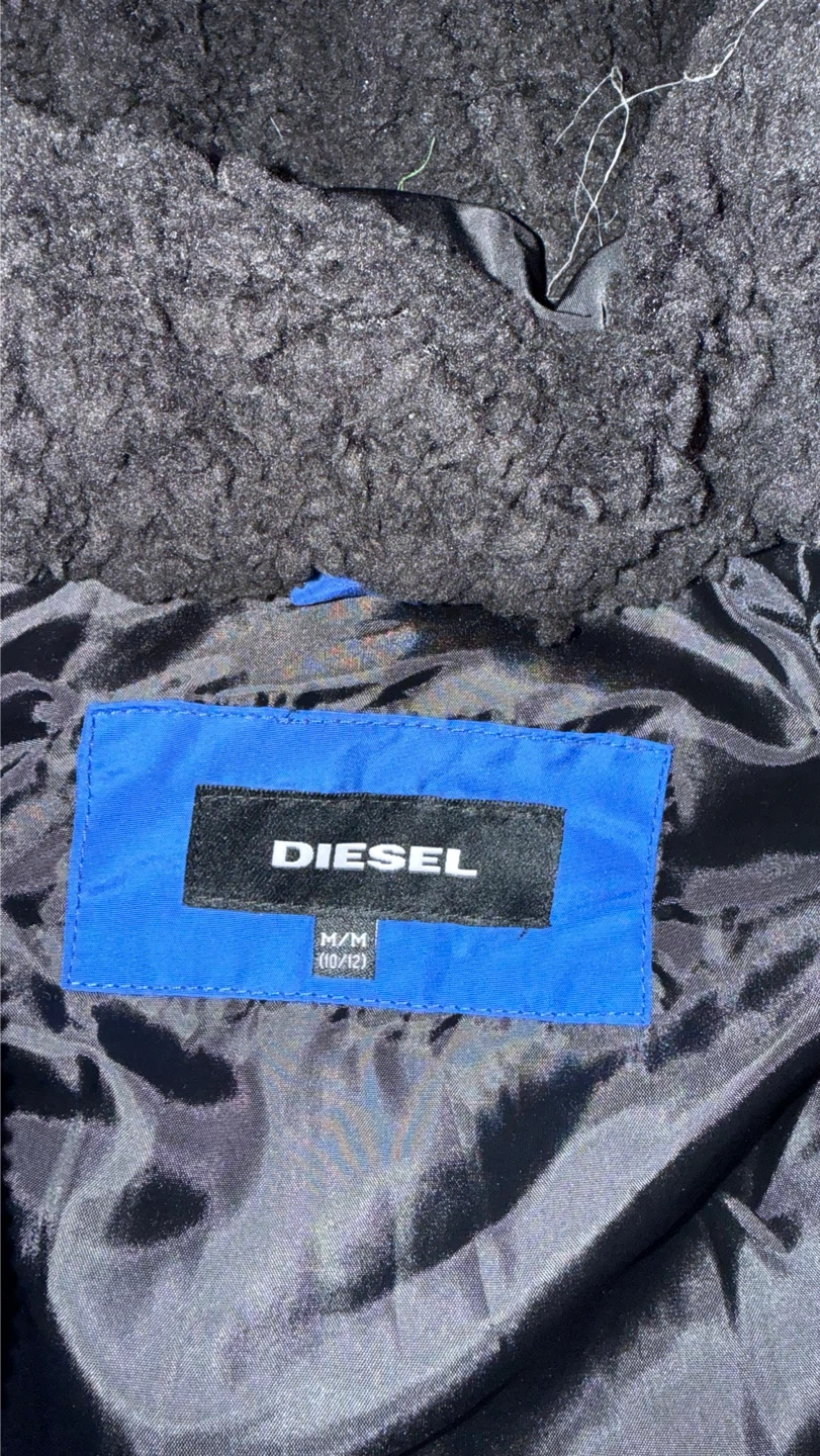 Diesel Puffer Jacket Blue/Black Size M/M (10/12) - photo 4