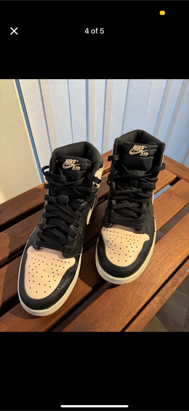 Nike Air Jordan 1 Retro High OG "Crimson Tint" Sneakers - photo 4
