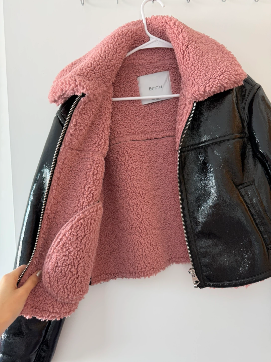 Bershka Black Faux Leather - photo 2