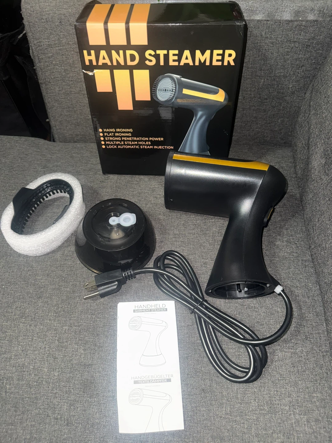 Portable Handheld Fabric Steamer - photo 2