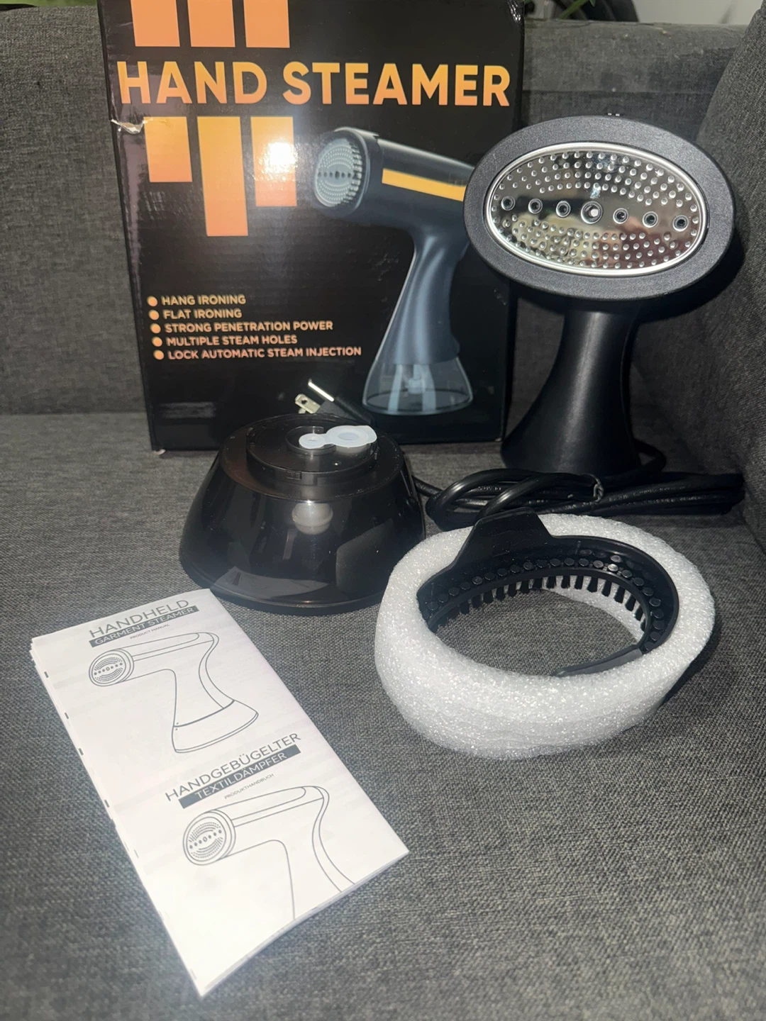 Portable Handheld Fabric Steamer - photo 3